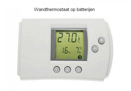 Thermostaat batterijgevoed