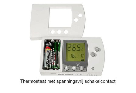 Thermostaat batterijgevoed
