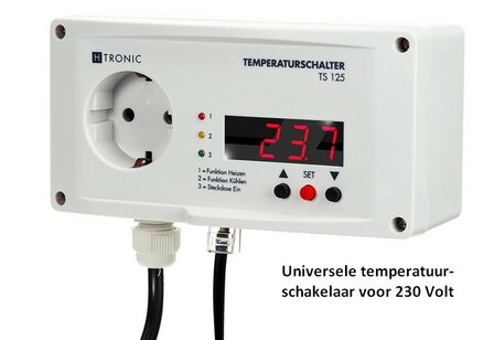 Temperatuurschakelaar| TS125