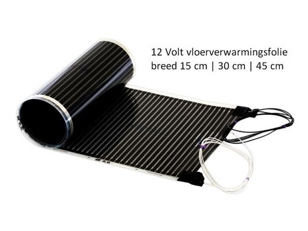 Vloerverwarming 12 Volt| Folie-12V