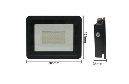 LED breedstraler 100W IP68