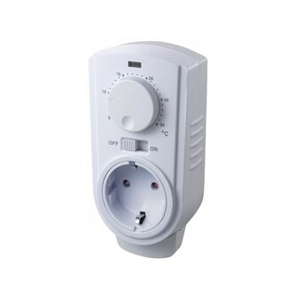 Plug-in thermostaat | Draaiknop