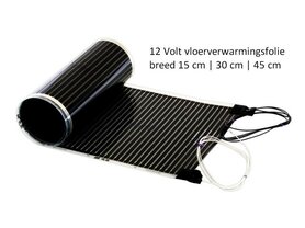 Vloerverwarming 12 Volt | 3mm dik | 55-110 W/m2