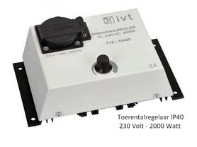 Toerentalregelaar | DR-2000