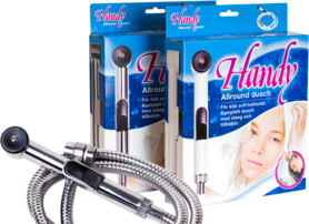 Handy allround douche