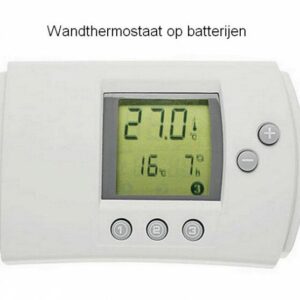 Thermostaat batterijgevoed